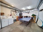 Private Garage with Ping-Pong, Washer & Dryer, and Equipment Management